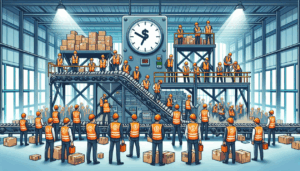 Warehouse workers losing time and money during unplanned downtime, highlighting the importance of micro markets in keeping operations productive.