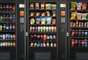 snacks and drinks vending machines 