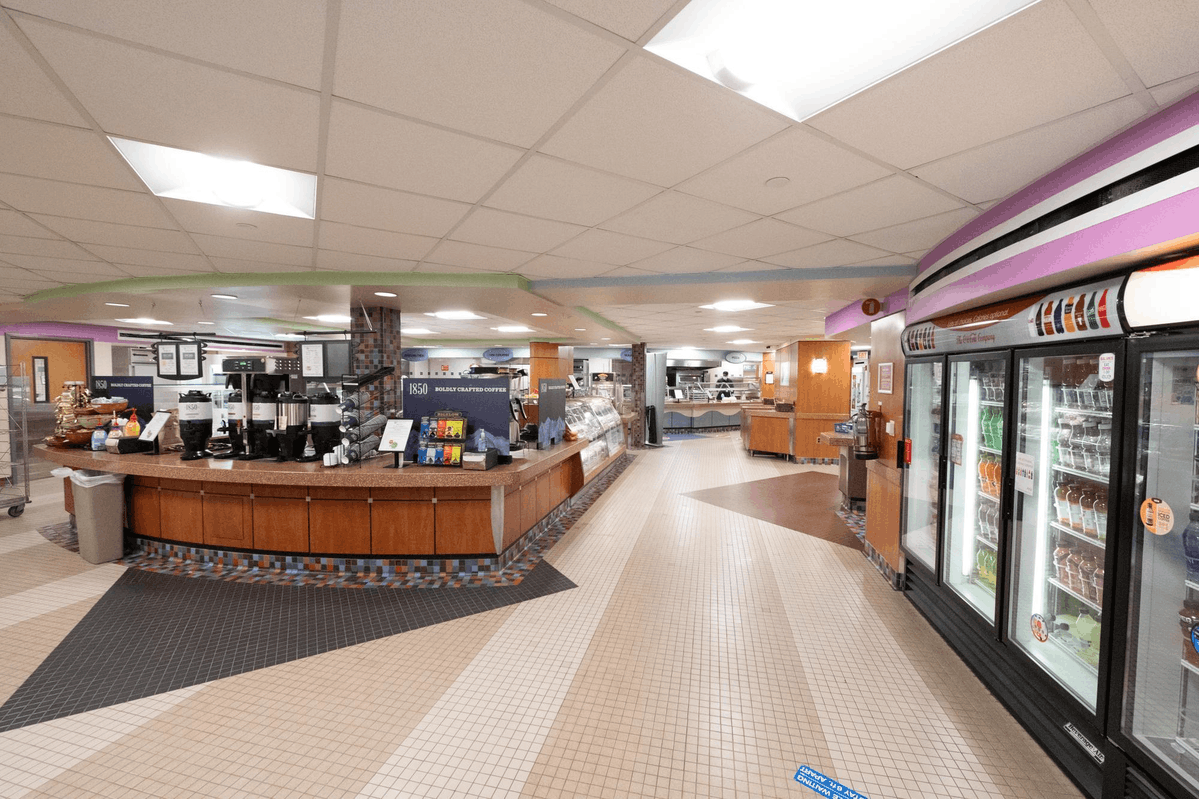 full line vending service a the hospital