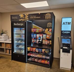 micromarket with atm