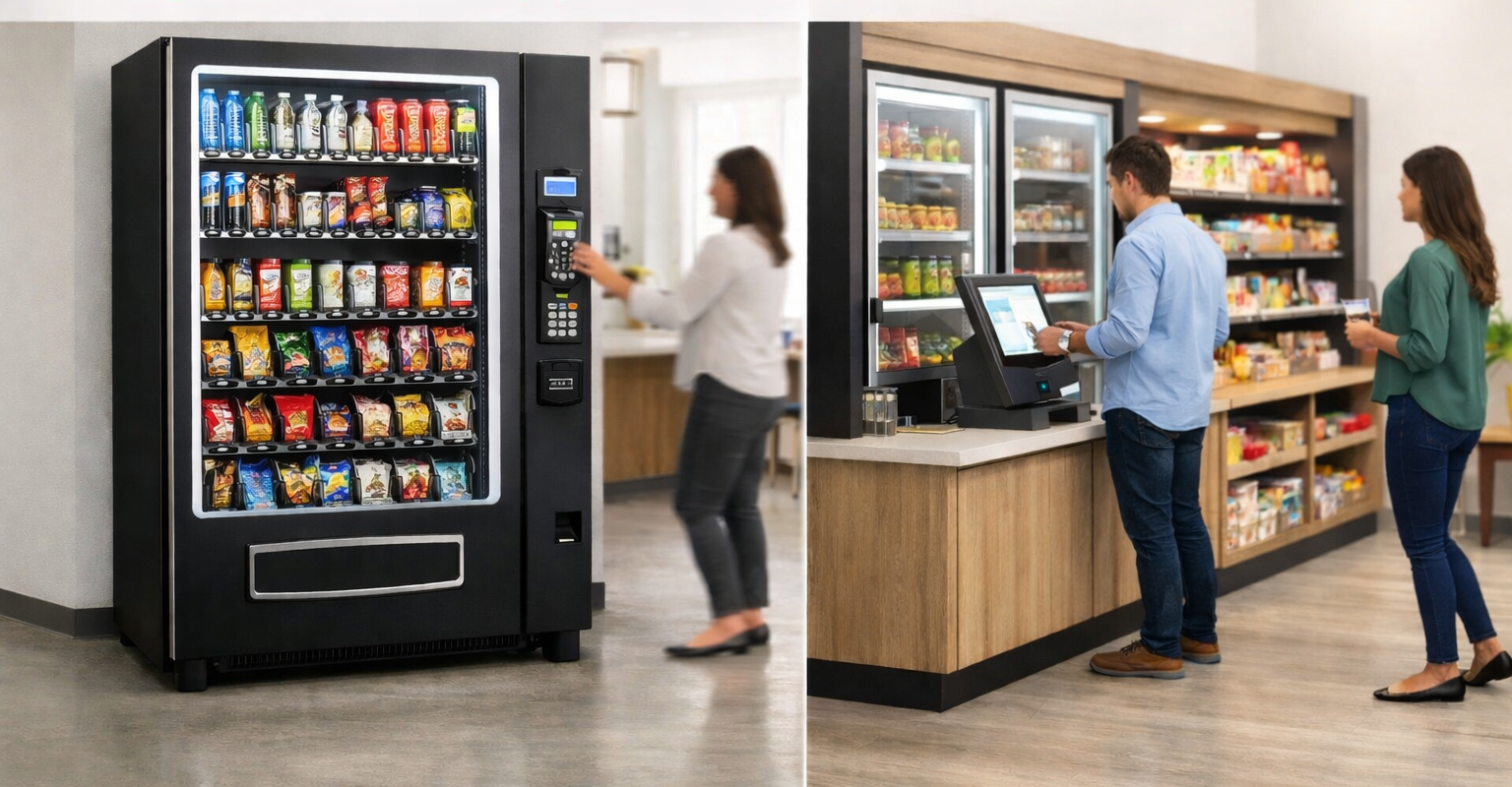 falling in line self check out market